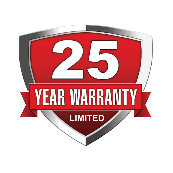 25 Year Limited Warranty