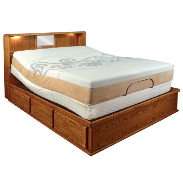InnoMax Oak Land La Jolla Power Base Dresser PBD Bedroom Furniture