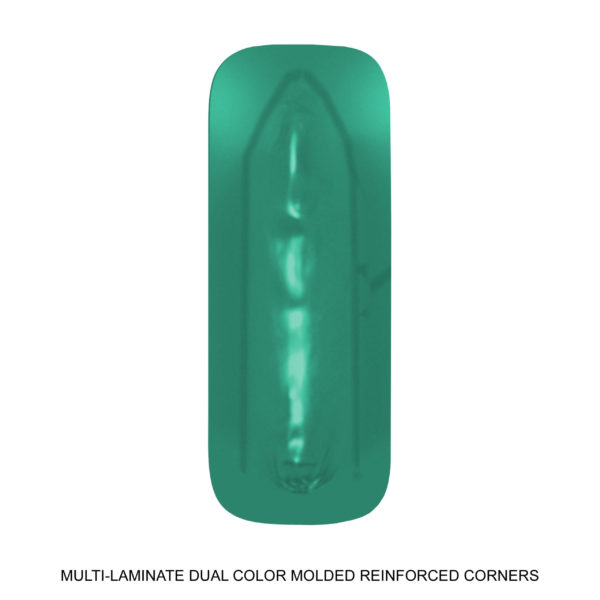 Multi-Laminate Dual Color Molded Reinforced Corners