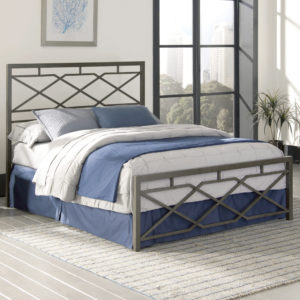 Simplicity Alpine Metal Bed In Bedroom