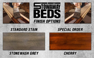 Stowaway Custom Finish Options