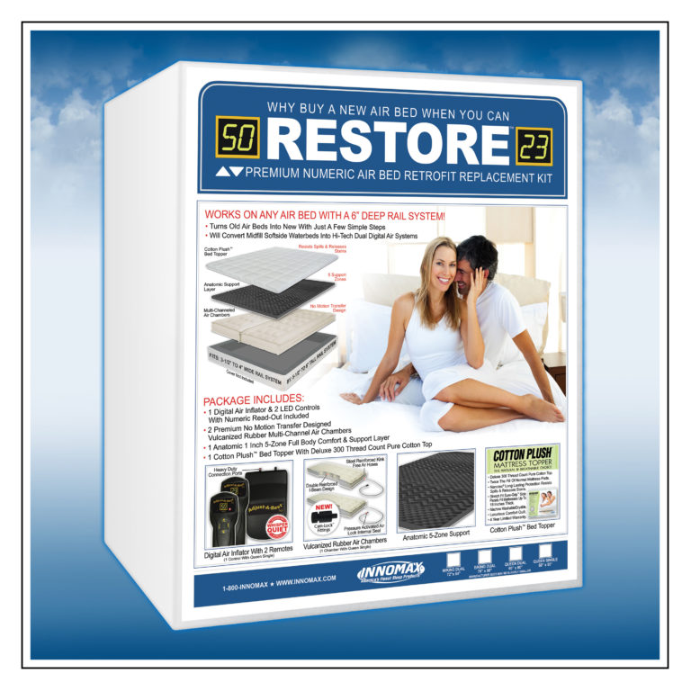Restore™ Premium Numeric Softside Air Bed Retrofit Replacement Kit
