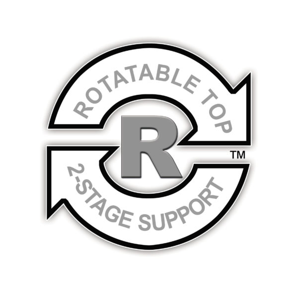 Rotatable Top Featuring 2-Stage Support