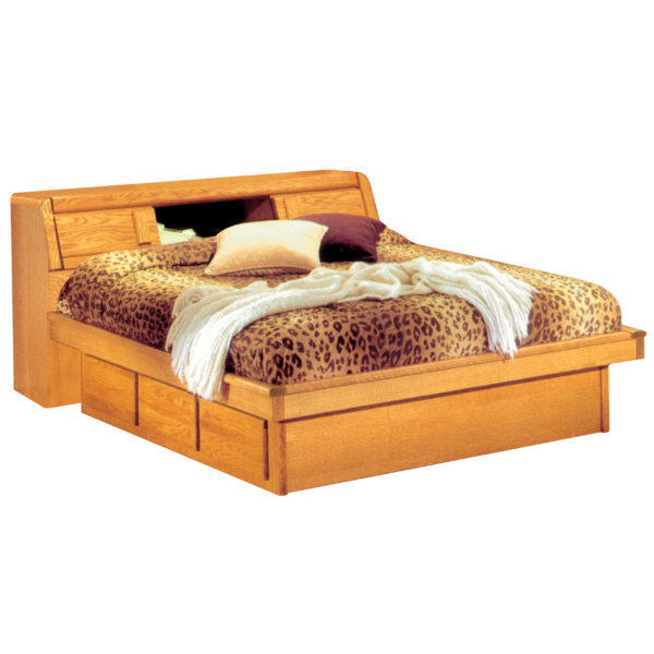 InnoMax Oak Land Matrix Platform Bed Headboard Only