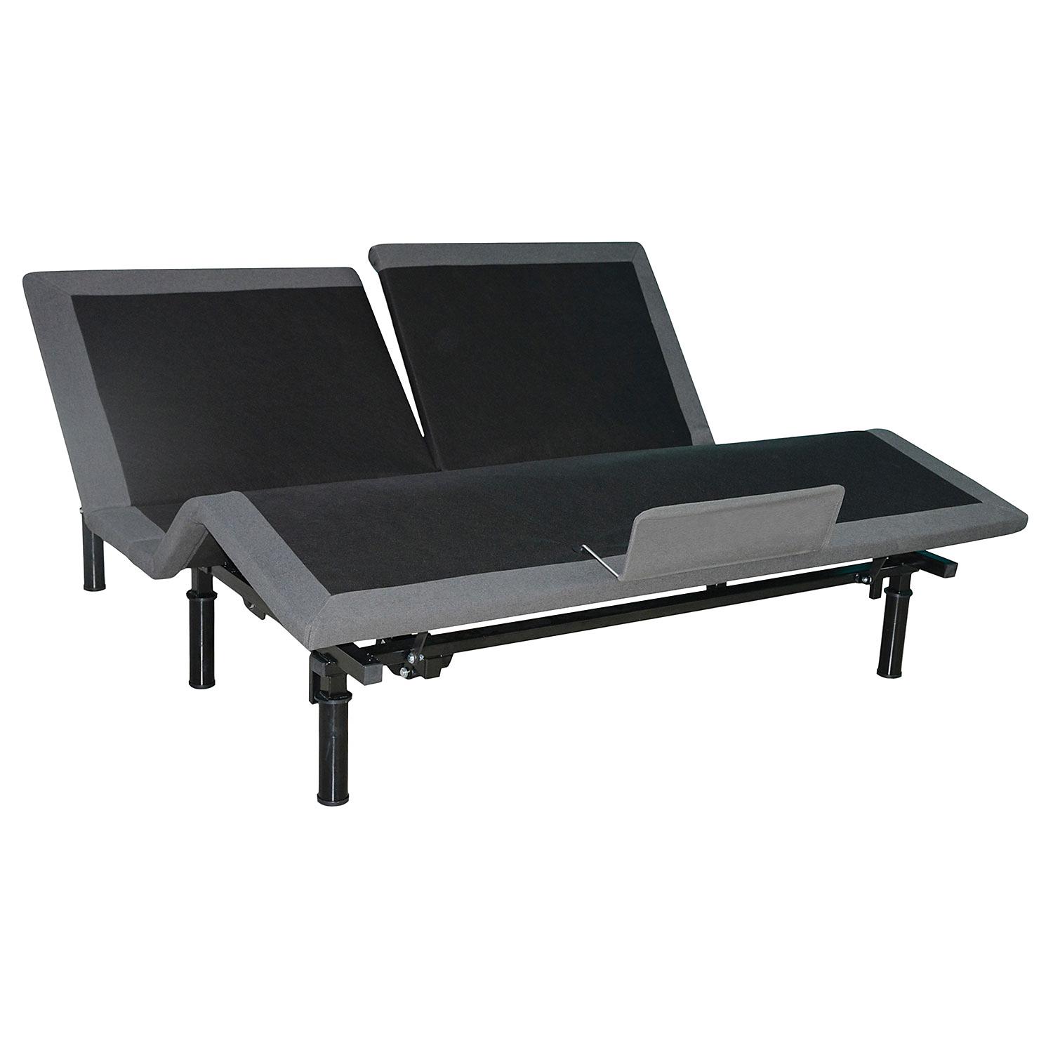 Dual Head Smart Bed with Adjustable Dual Air & Power Base InnoMax