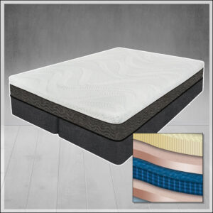 INLA-10 Natural Latex Hybrid Mattress