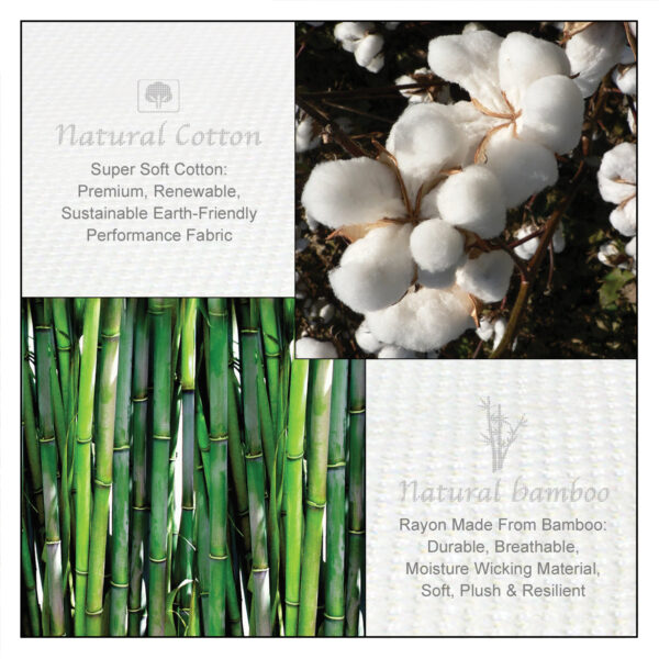 Cotton & Rayon Made From Bamboo Stretch Knit Cover