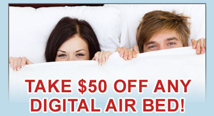 Email Sign Up Offer Digital Air Beds