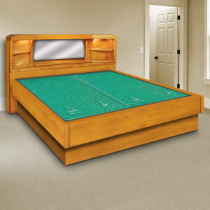 Marathon Free Standing Headboard Waterbed Frame Set