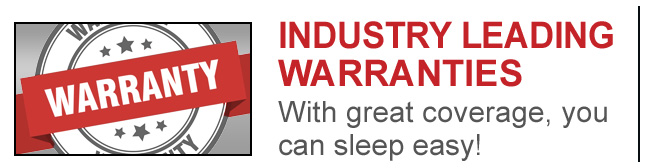 ASC - Industry Leading Warranties