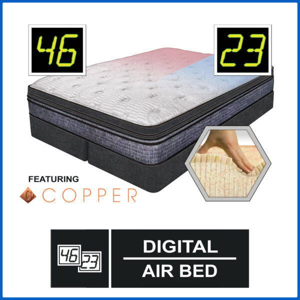 Spectrum Digital Air Bed Featuring Copper