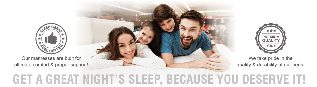 Get A Great Night's Sleep, Because You Deserve It!