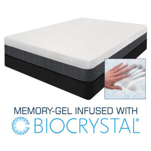 Echo - Memory-Gel Infused with Biocrystal Mattress