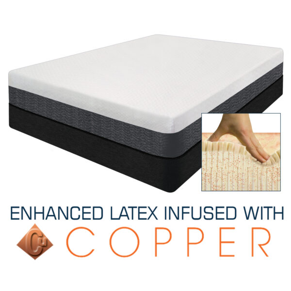 Echo - Enhanced Latex Infused with Copper Mattress