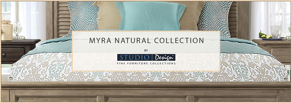 The Myra Natural Collection by Studio Design Furniture