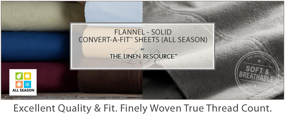 Flannel Convert-A-Fit Sheets