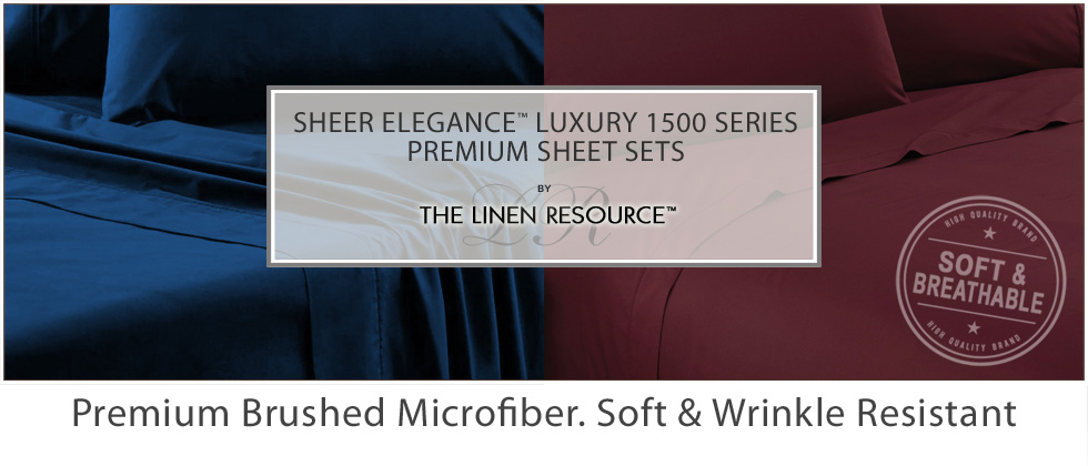 Sheer Elegance Luxury Premium Sheet Sets