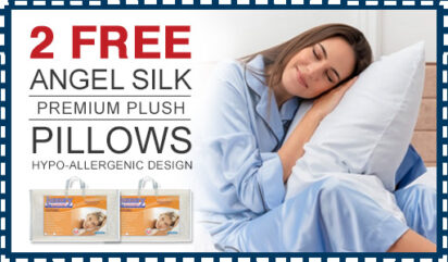 Free Pillows with any online bed purchase