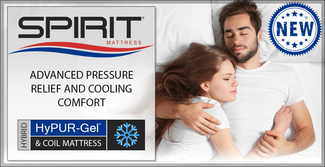 Spirit HyPUR-Gel & Coil Hybrid Mattress By InnoMax