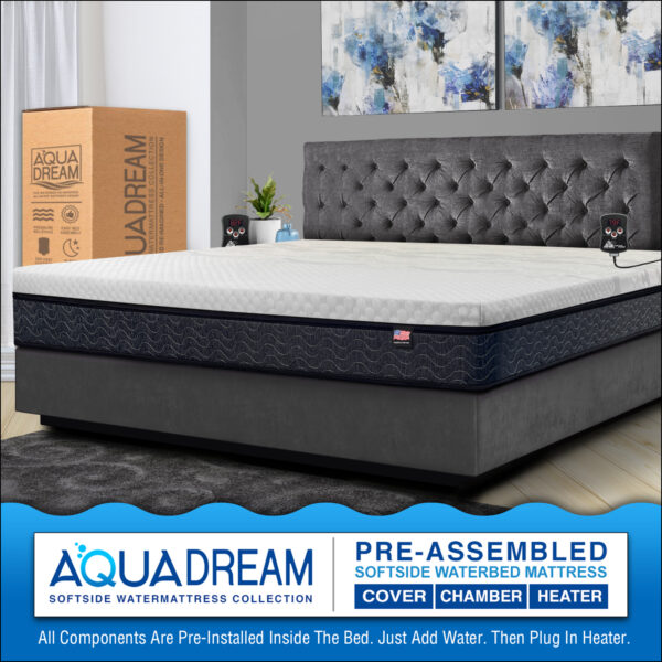 Aqua Dream - Pre-Assembled Softside Waterbed Mattress