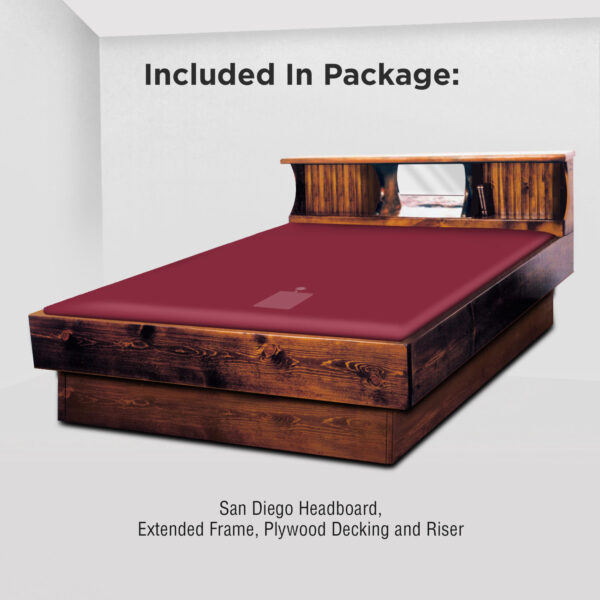 San Diego - Waterbed & Furniture Set Complete Package