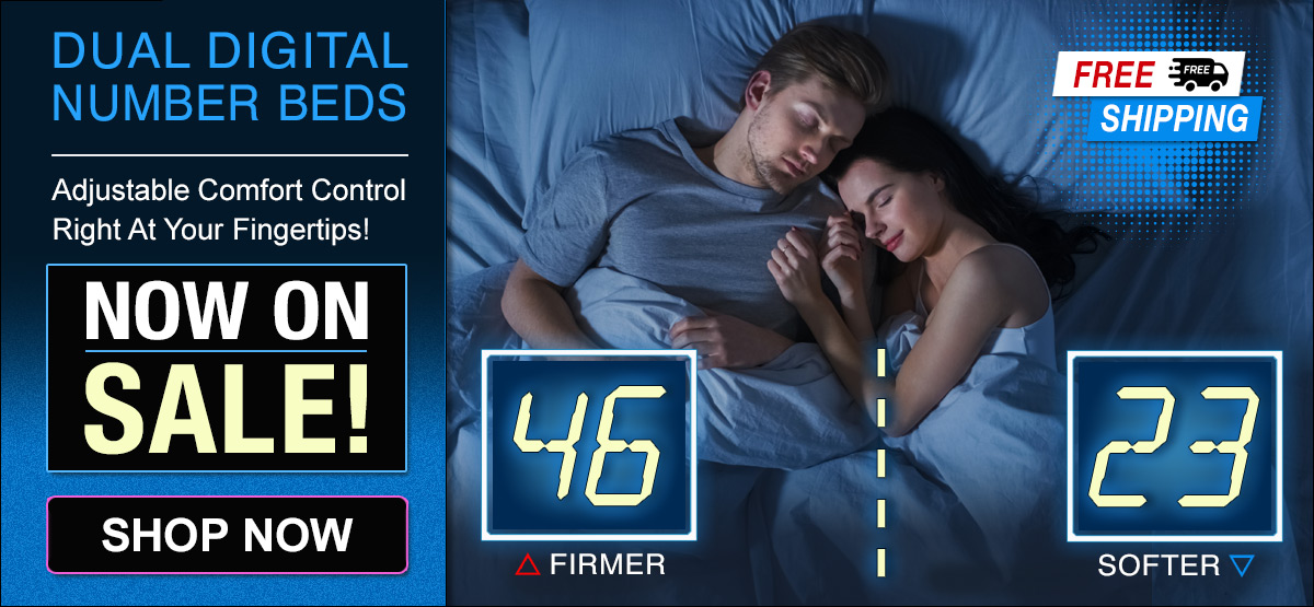 Dual Digital Number Beds Now On Sale!